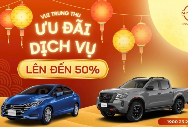 Ưu Đãi Dịch Vụ Nissan Tân Phú Tháng 10/2025 – Khuyến Mãi Trung Thu Lên Đến 50%