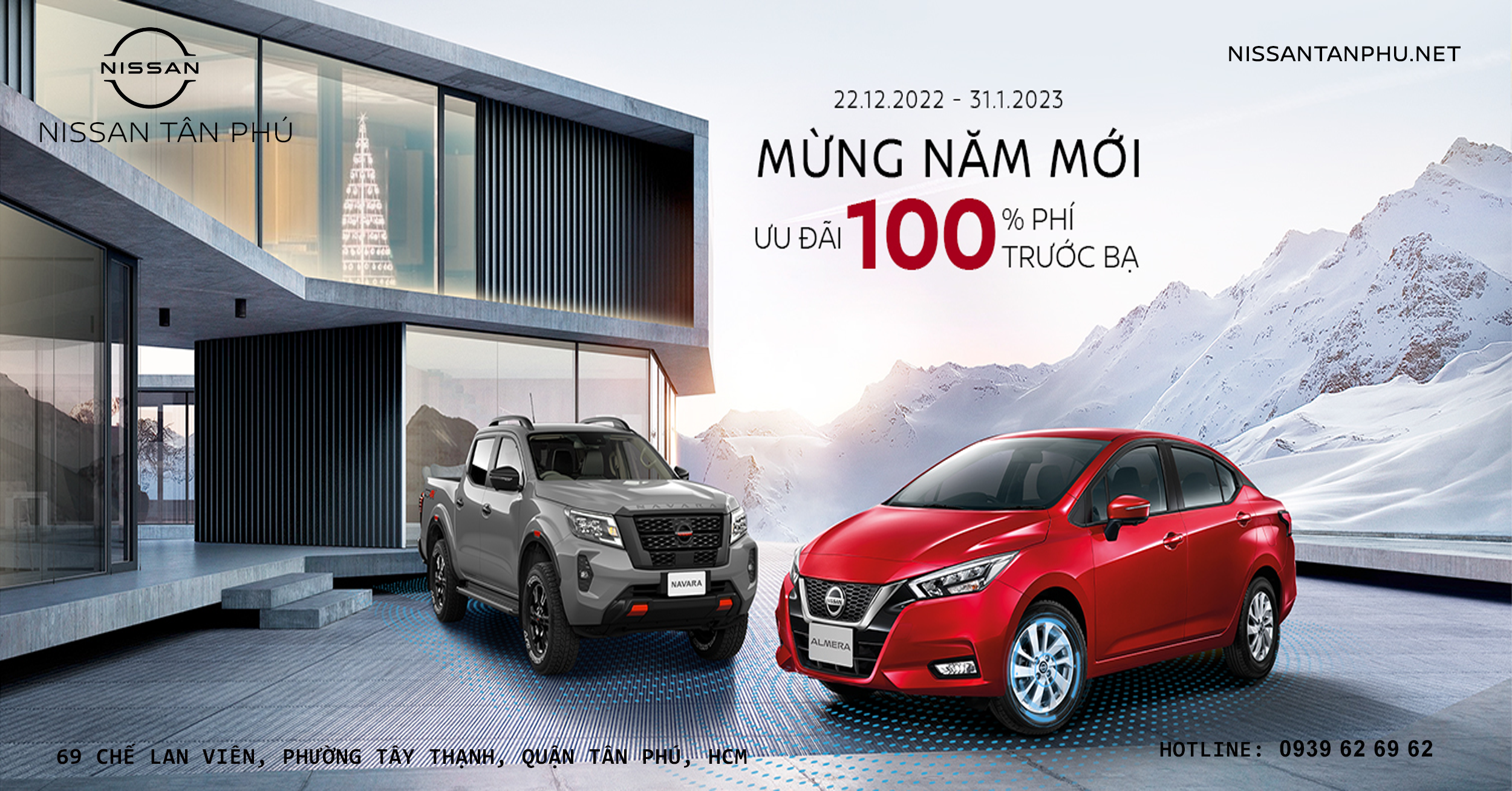 NISSAN VIỆT NAM TUNG RA ƯU ĐÃI 100% LỆ PHÍ TRƯỚC BẠ MÙA CAO ĐIỂM CUỐI NĂM